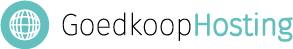 Logo van GoedkoopHosting – Dé specialist in betaalbare, stabiele en snelle webhosting
